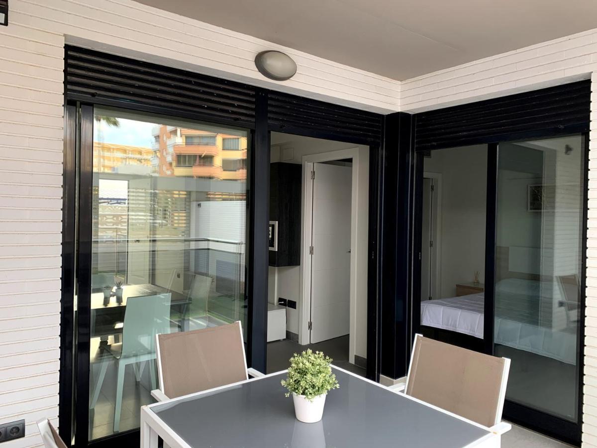 Apartamento Con Jardin En Primera Linea De Playa Con Parking Y Piscina Peñíscola Exteriér fotografie