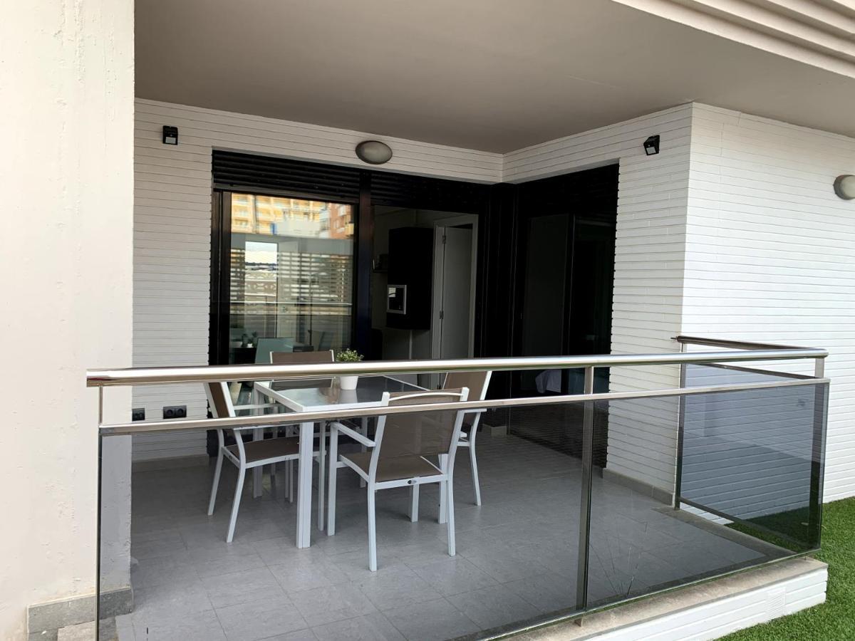 Apartamento Con Jardin En Primera Linea De Playa Con Parking Y Piscina Peñíscola Exteriér fotografie