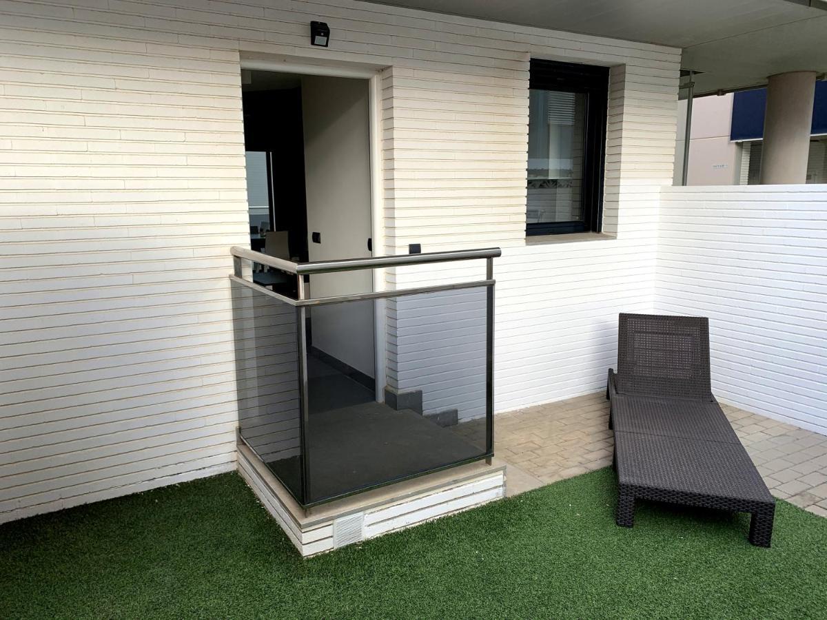 Apartamento Con Jardin En Primera Linea De Playa Con Parking Y Piscina Peñíscola Exteriér fotografie